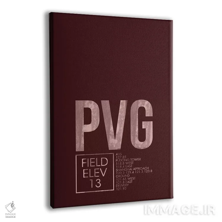 تابلو دکوراتیو شانگهای پودونگ اثر ۰۸ لفت - نمای پرسپکتیو محصول