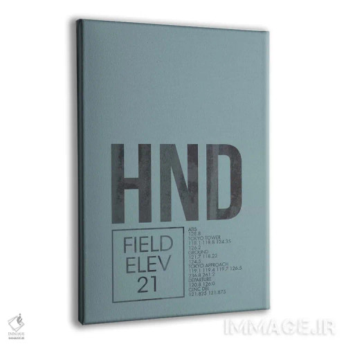 تابلو دکوراتیو توکیو اثر ۰۸ لفت - نمای پرسپکتیو محصول