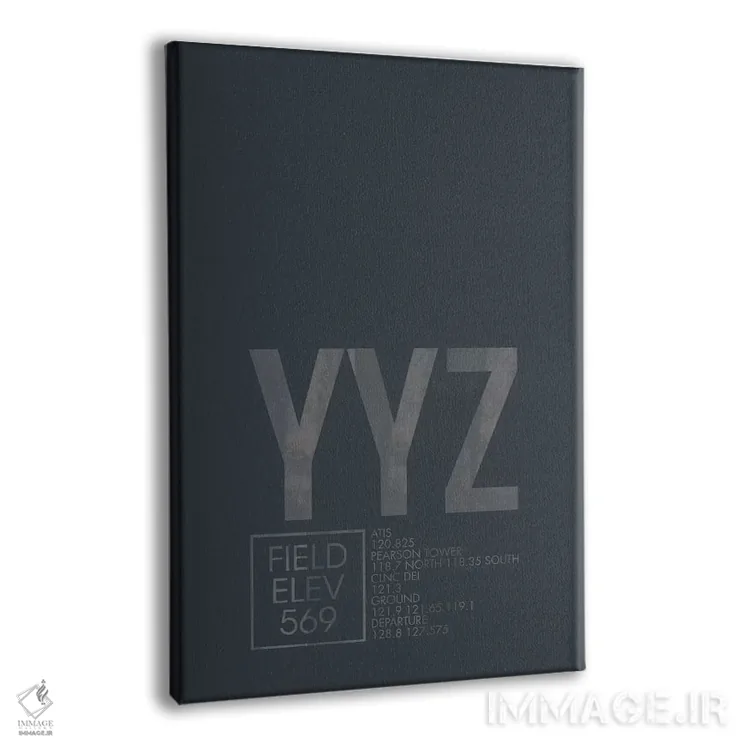 تابلو دکوراتیو تورنتو پیرسون اثر ۰۸ لفت - نمای پرسپکتیو محصول