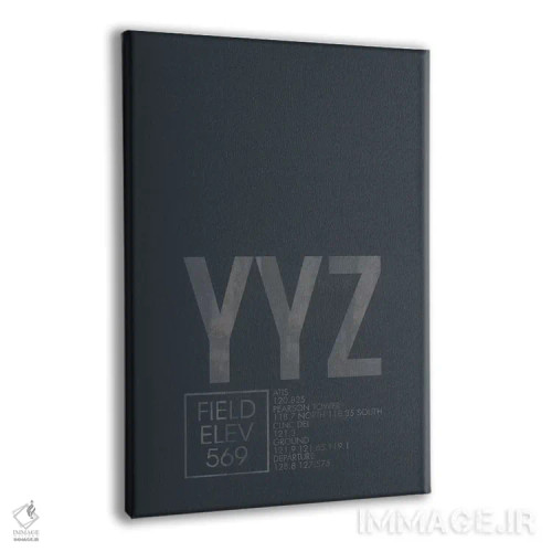 تابلو دکوراتیو تورنتو پیرسون اثر ۰۸ لفت - نمای پرسپکتیو محصول