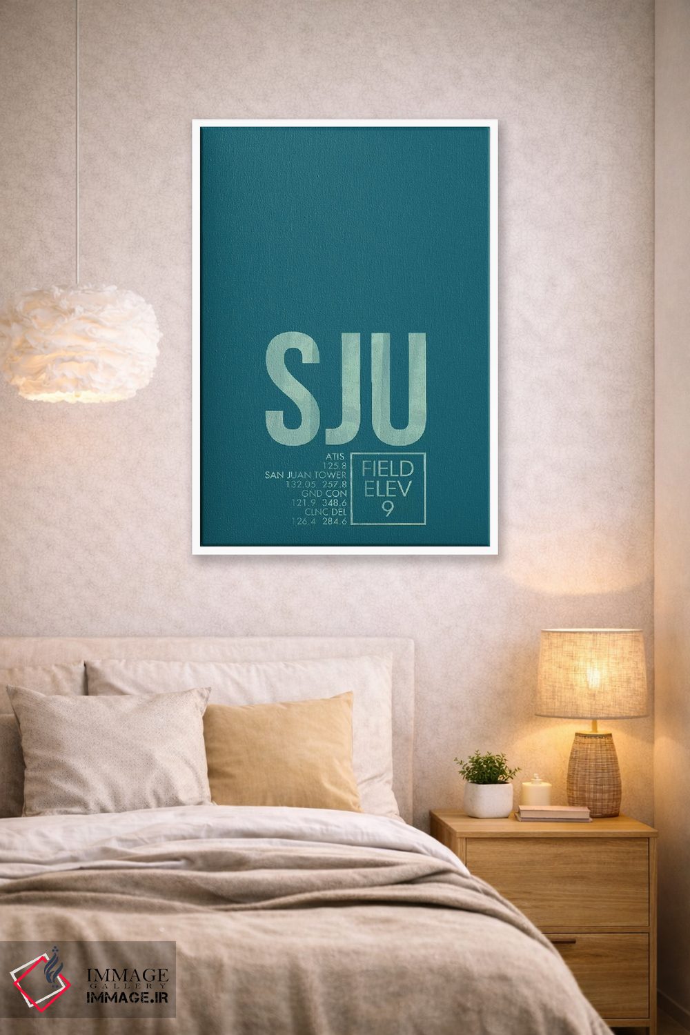 تابلو دکوراتیو سان خوآن اثر ۰۸ لفت - D1W