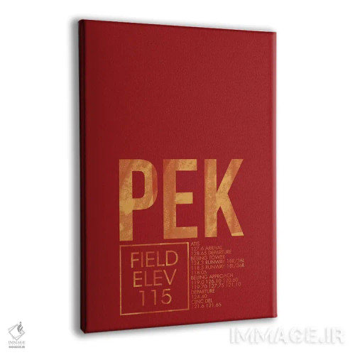 تابلو دکوراتیو پکن اثر ۰۸ لفت - نمای پرسپکتیو محصول