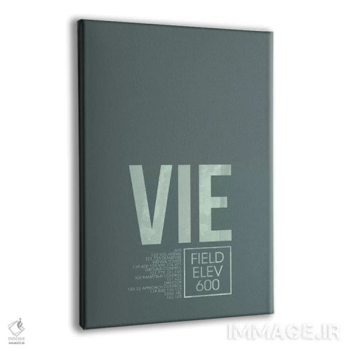 تابلو دکوراتیو وین اثر ۰۸ لفت - نمای پرسپکتیو محصول