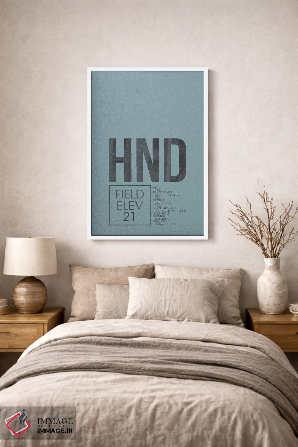 تابلو دکوراتیو توکیو اثر ۰۸ لفت - D1W