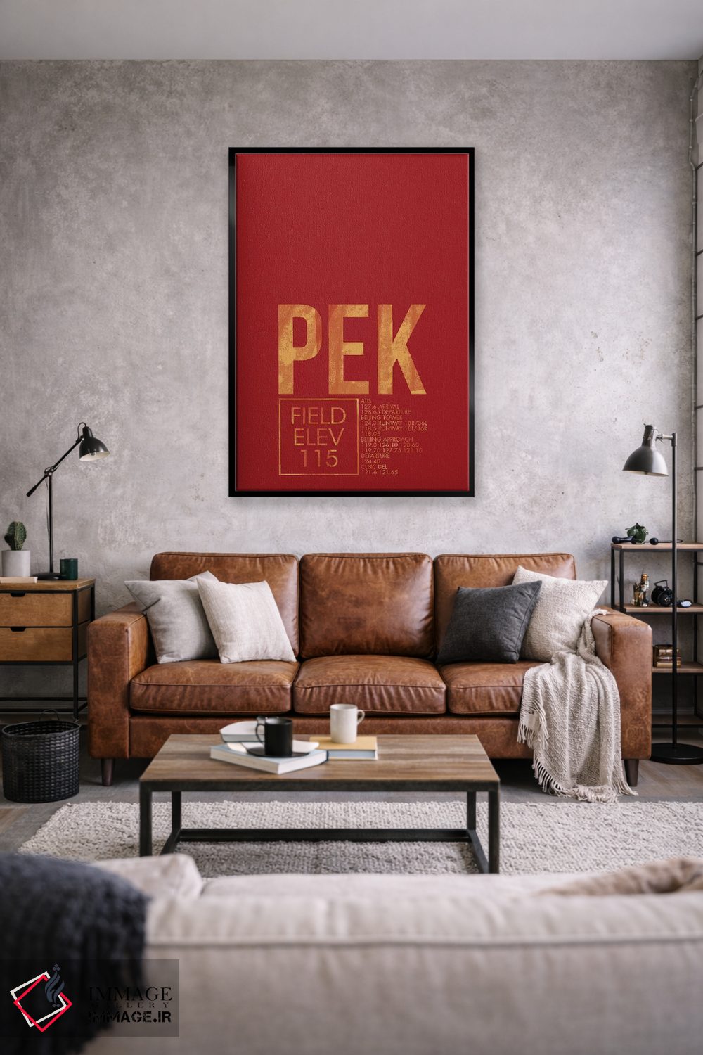 تابلو دکوراتیو پکن اثر ۰۸ لفت - D1B