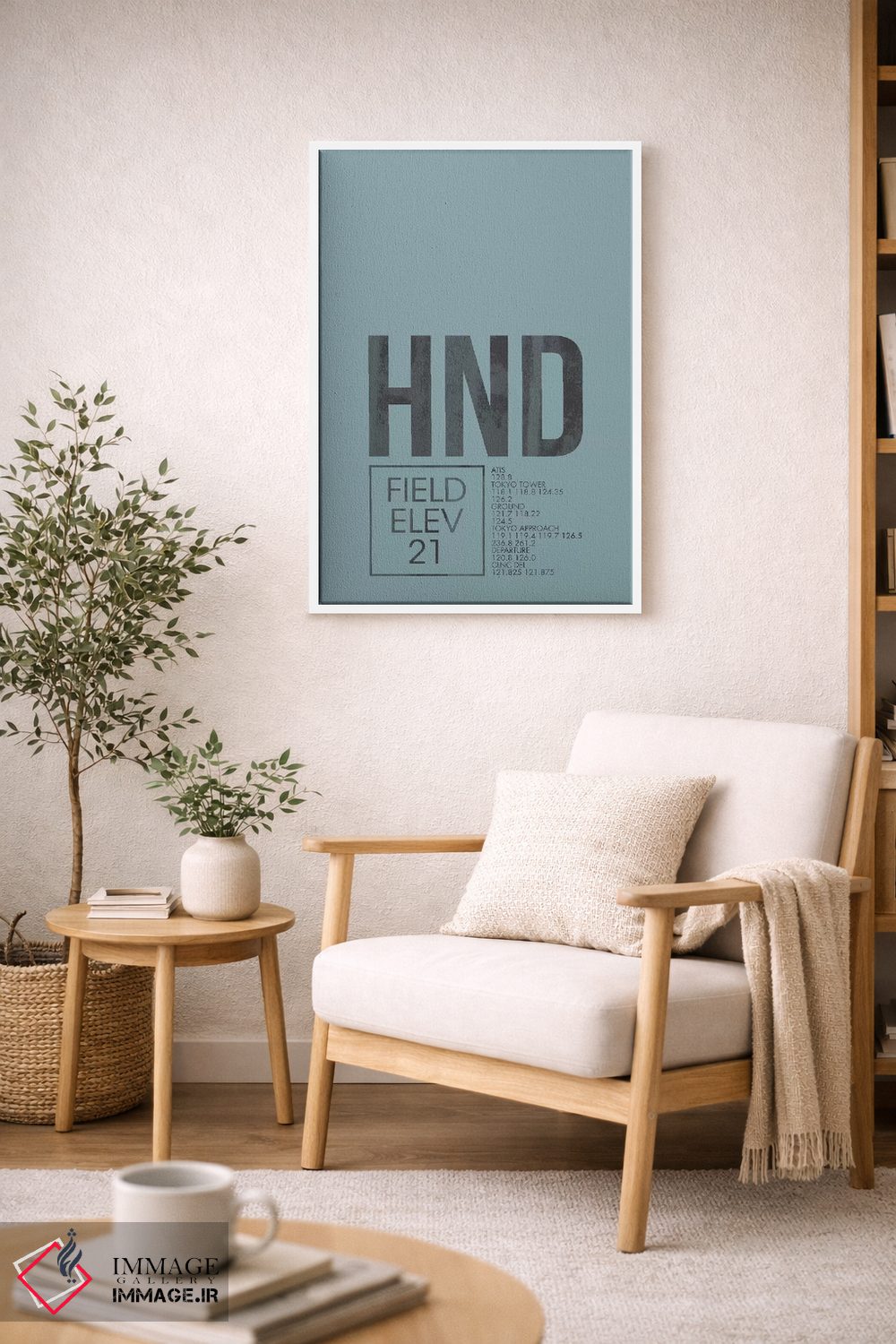 تابلو دکوراتیو توکیو اثر ۰۸ لفت - D5W