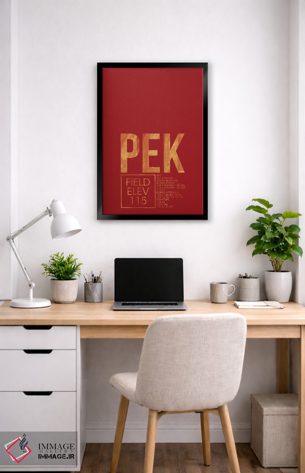 تابلو دکوراتیو پکن اثر ۰۸ لفت - D6B