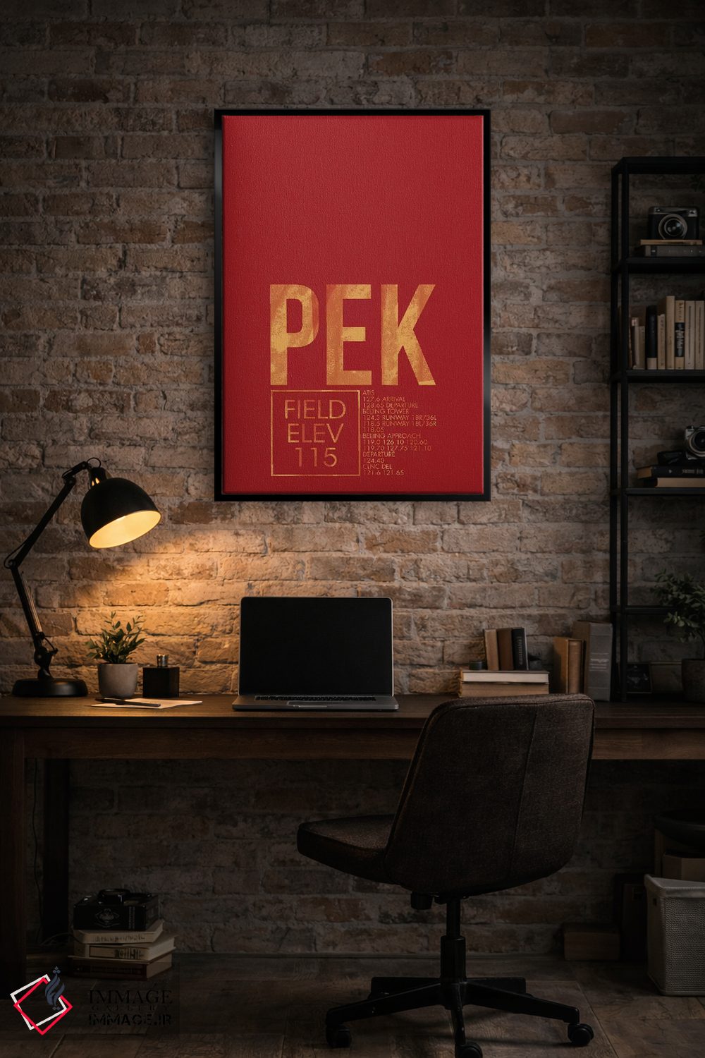 تابلو دکوراتیو پکن اثر ۰۸ لفت - D5B