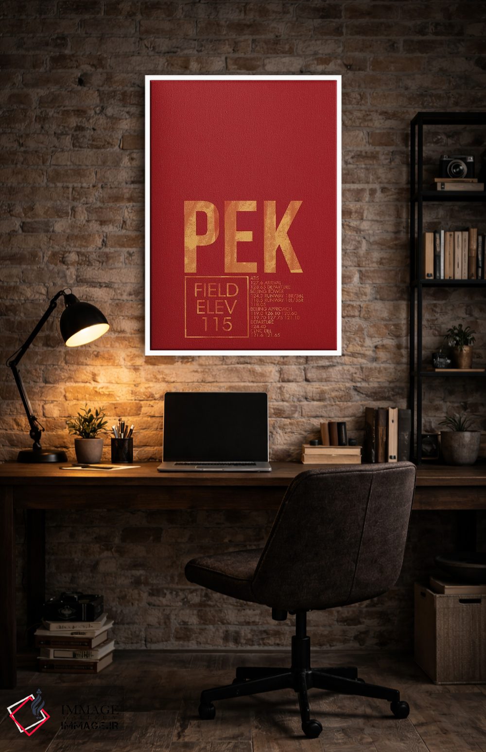 تابلو دکوراتیو پکن اثر ۰۸ لفت - D4W