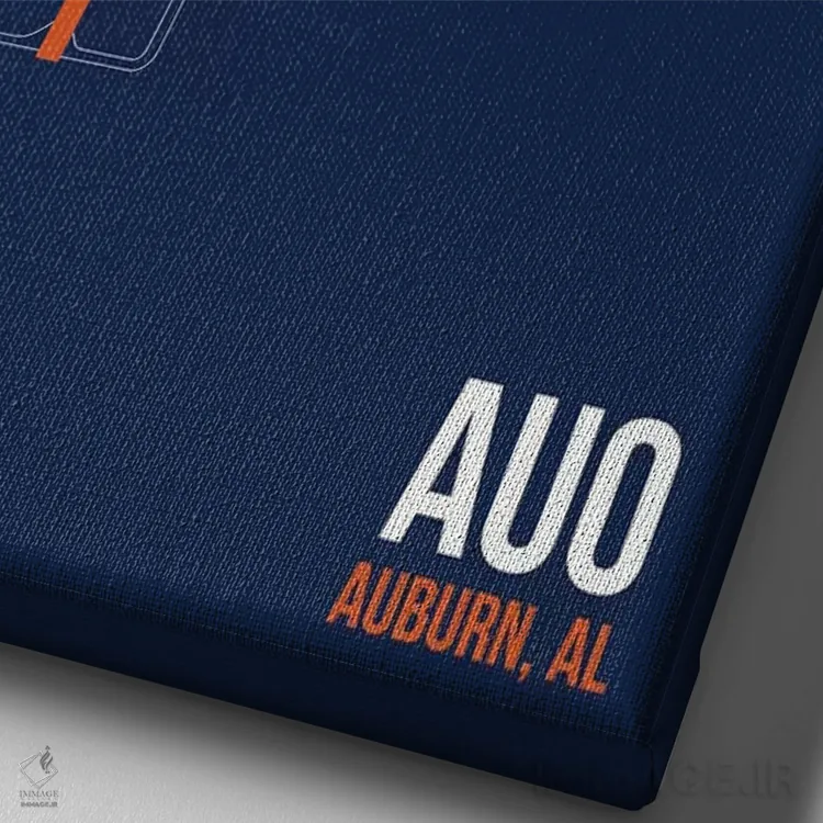 تابلو دکوراتیو آبرن اثر ۰۸ لفت - نمای نزدیک بافت بوم