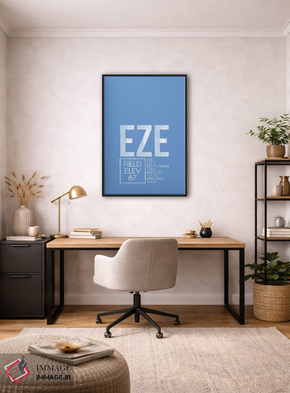 تابلو دکوراتیو بوئنوس آیرس اثر ۰۸ لفت - D4B