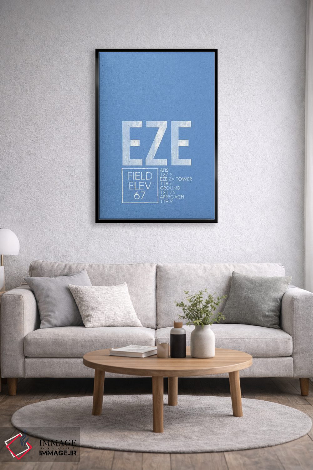 تابلو دکوراتیو بوئنوس آیرس اثر ۰۸ لفت - D5B