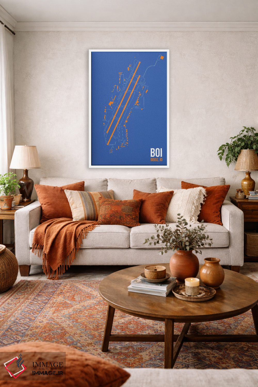 تابلو دکوراتیو بویسی اثر ۰۸ لفت - D2W