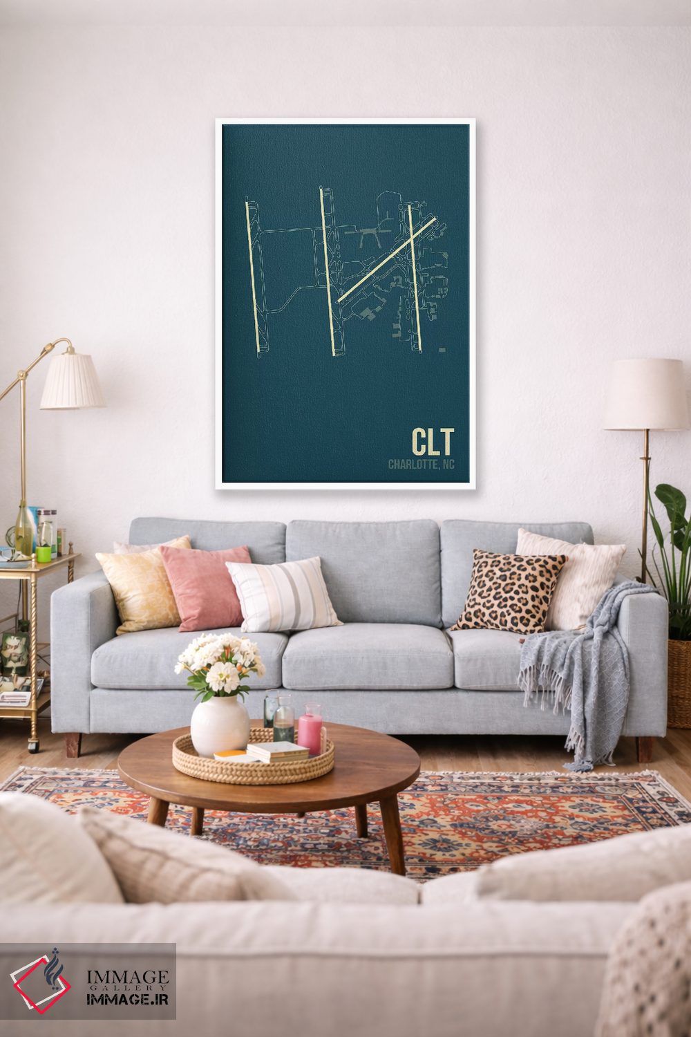 تابلو دکوراتیو شارلوت داگلاس اثر ۰۸ لفت - D1W