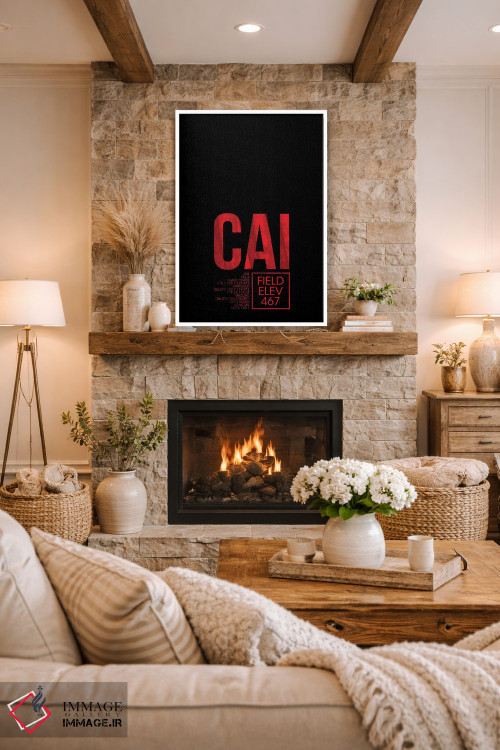 تابلو دکوراتیو قاهره اثر ۰۸ لفت - D1W