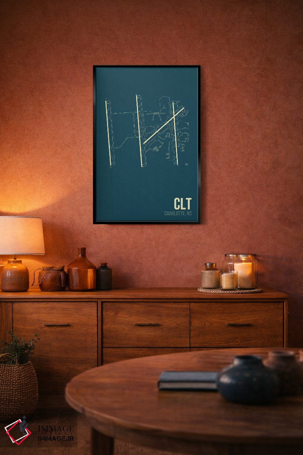 تابلو دکوراتیو شارلوت داگلاس اثر ۰۸ لفت - D5B