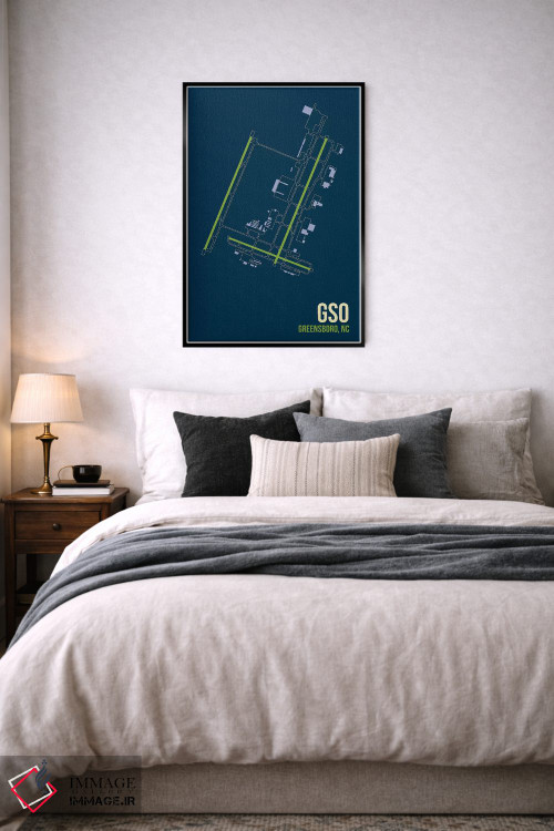 تابلو دکوراتیو گرینزبورو اثر ۰۸ لفت - D6B