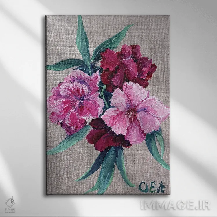تابلو دکوراتیو خرزهره اثر اوکسانا افتیه وا - نمای روبهرو روی دیوار