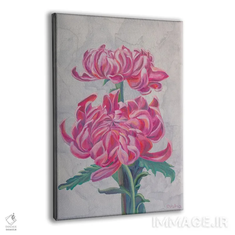 تابلو دکوراتیو کوکب ها اثر الگا ولنا - نمای پرسپکتیو محصول