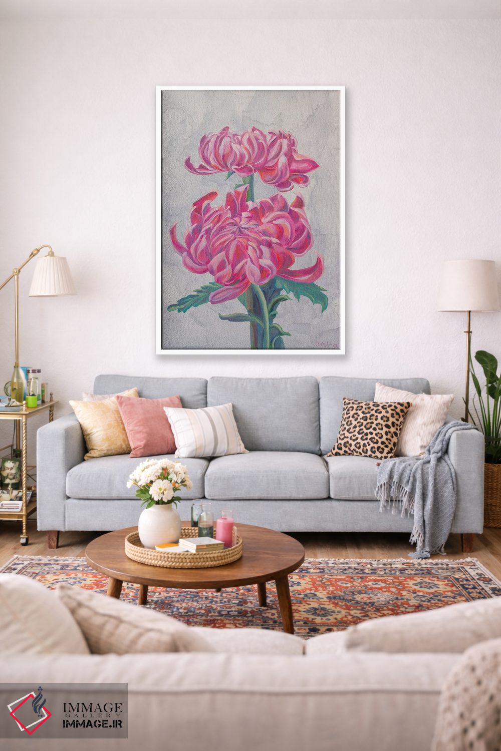 تابلو دکوراتیو کوکب ها اثر الگا ولنا - D1W