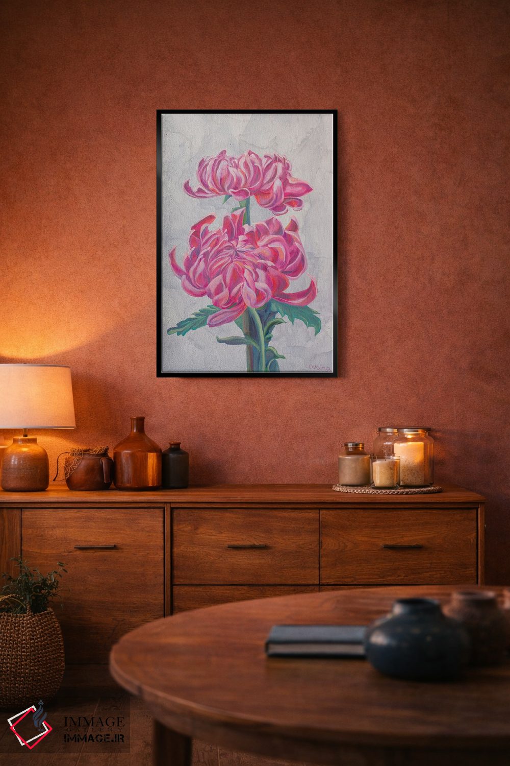 تابلو دکوراتیو کوکب ها اثر الگا ولنا - D4B