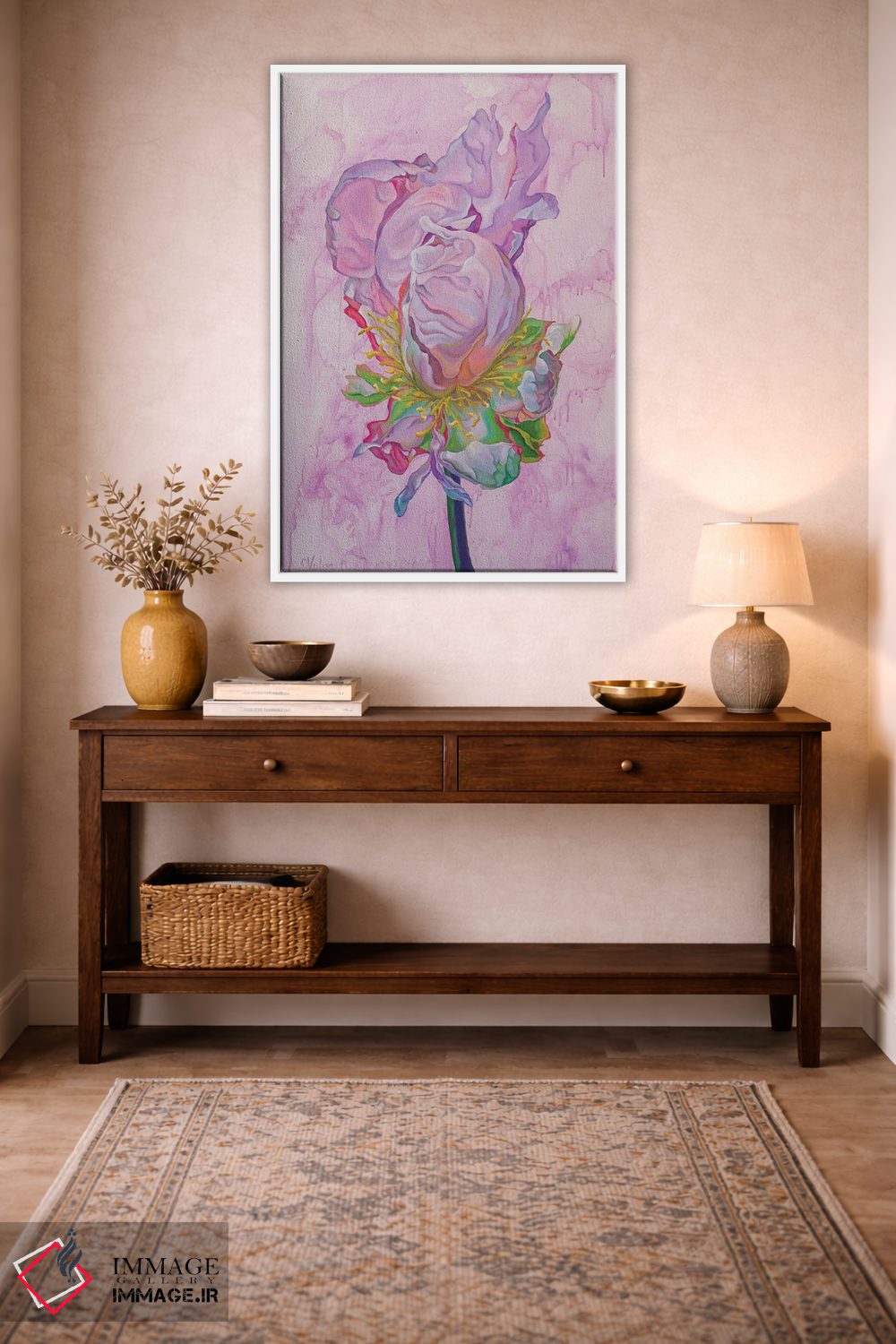 تابلو دکوراتیو اشتیاق اثر الگا ولنا - D2W