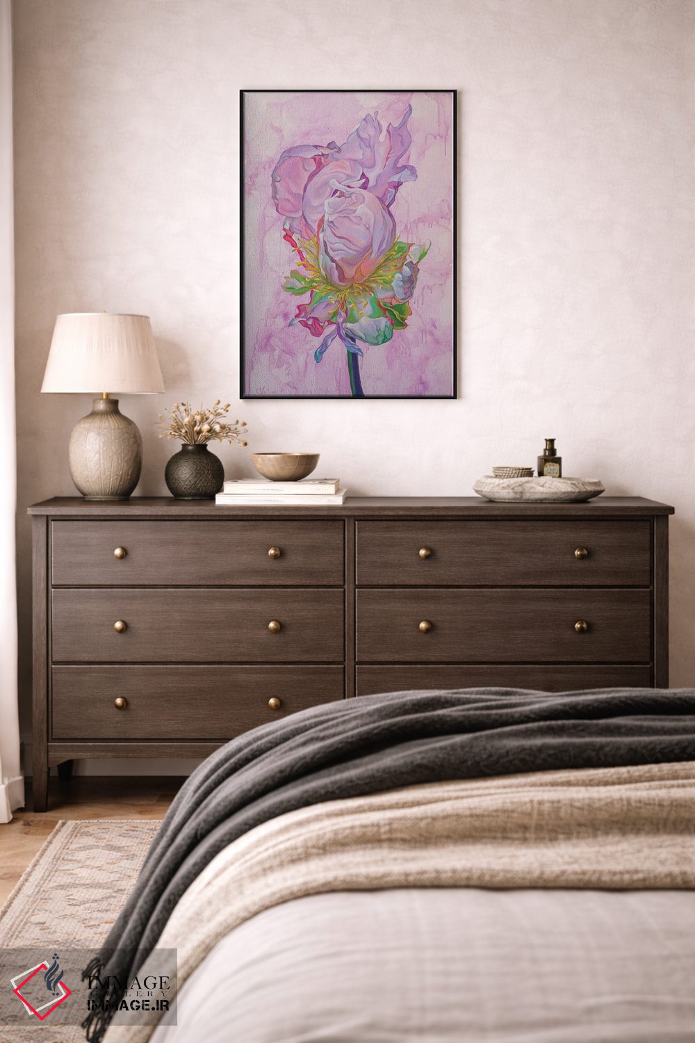 تابلو دکوراتیو اشتیاق اثر الگا ولنا - D5B