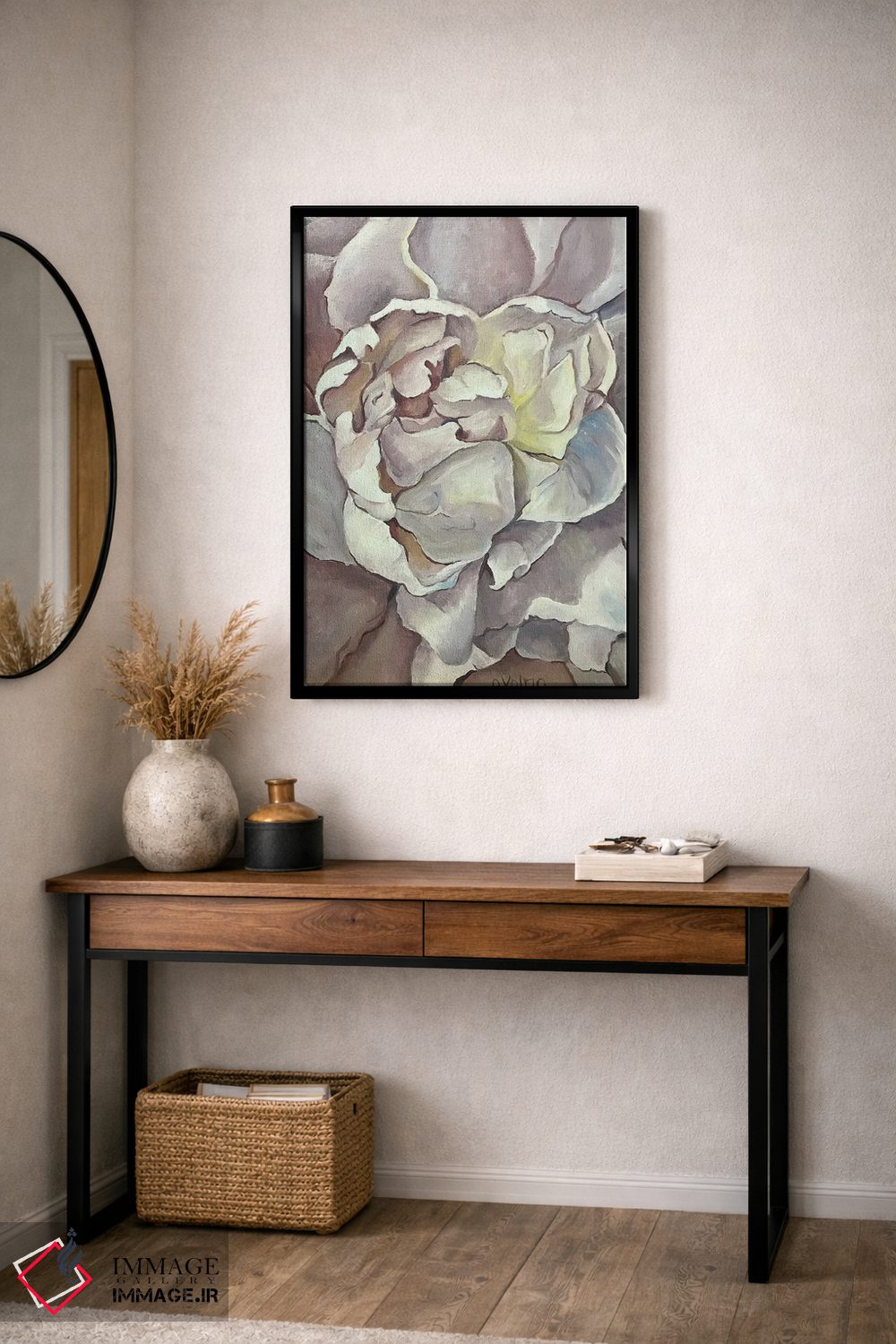 تابلو دکوراتیو قلب صدبرگ ۲ اثر الگا ولنا - D4B