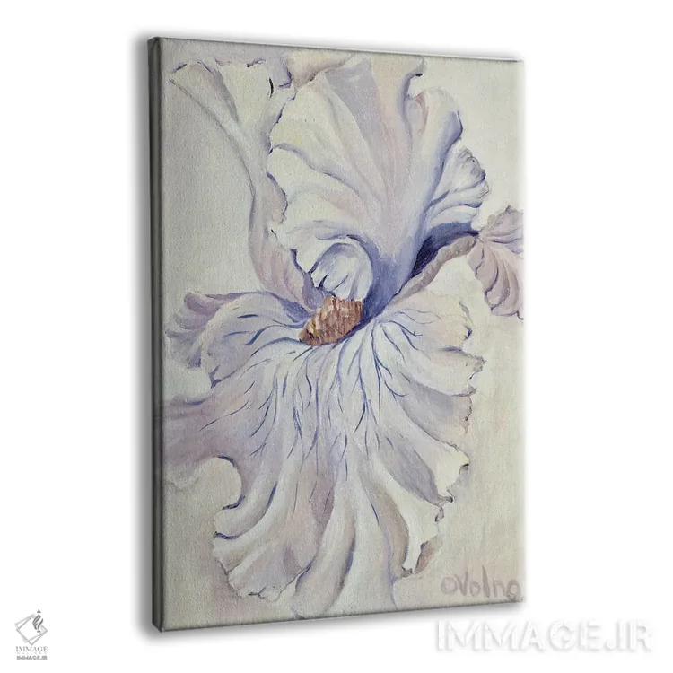 تابلو دکوراتیو زنبق سفید اثر الگا ولنا - نمای پرسپکتیو محصول