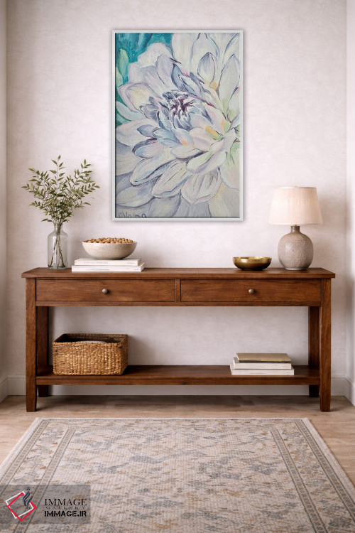 تابلو دکوراتیو کوکب بنفش اثر الگا ولنا - D2W