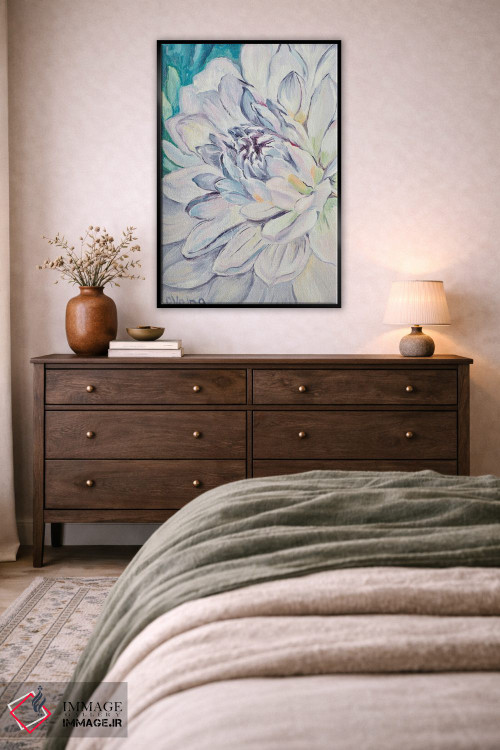 تابلو دکوراتیو کوکب بنفش اثر الگا ولنا - D4B