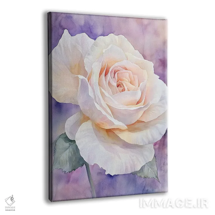 تابلو دکوراتیو رز لطیف III اثر الگا ولنا - نمای پرسپکتیو محصول