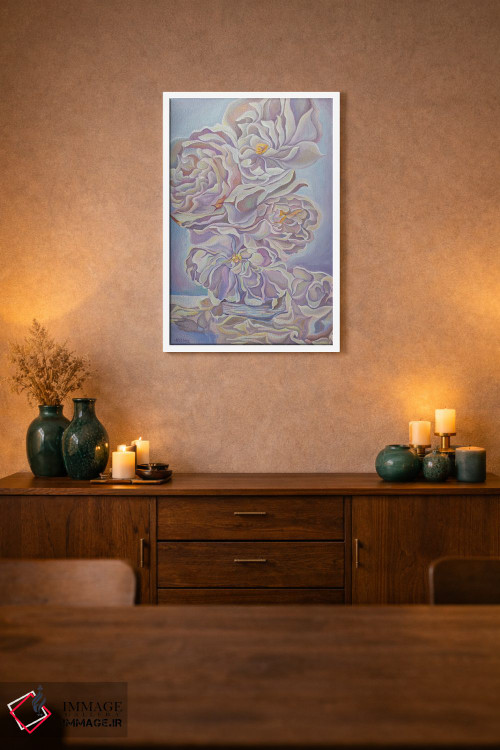 تابلو دکوراتیو عصر مرواریدی اثر الگا ولنا - D1W