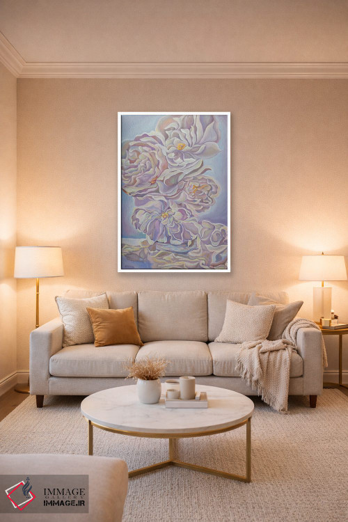 تابلو دکوراتیو عصر مرواریدی اثر الگا ولنا - D2W