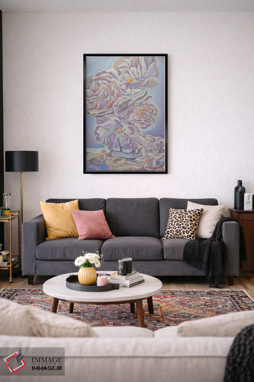 تابلو دکوراتیو عصر مرواریدی اثر الگا ولنا - D3B