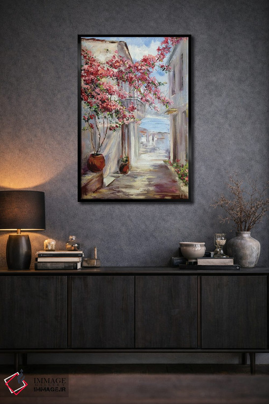 تابلو دکوراتیو راهی به دریا اثر اولنا هونتار - D2B