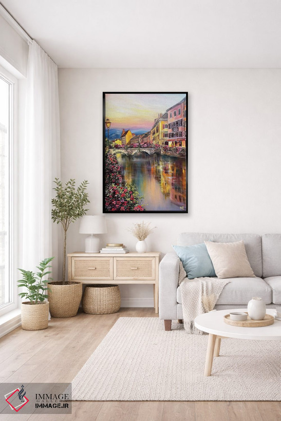 تابلو دکوراتیو رویاهای روشن اثر اولنا هونتار - D3B