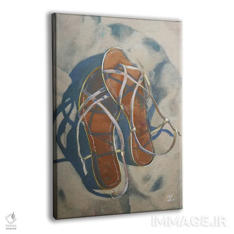 تابلو دکوراتیو رویاهای ساحلی اثر اولسیا ایزمایلووا - نمای پرسپکتیو محصول