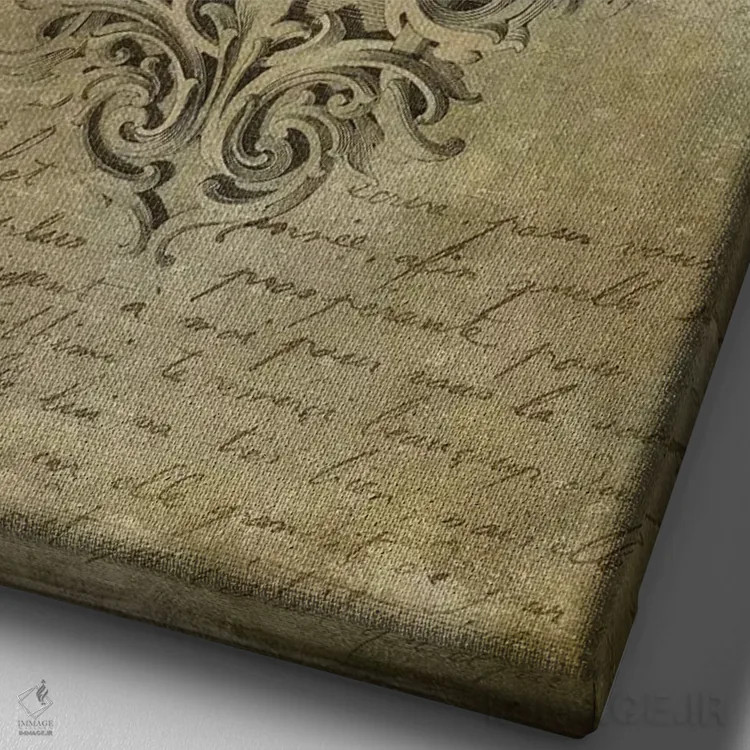 تابلو دکوراتیو پاریس کلاسیک I اثر اولیور جفریز - نمای نزدیک بافت بوم