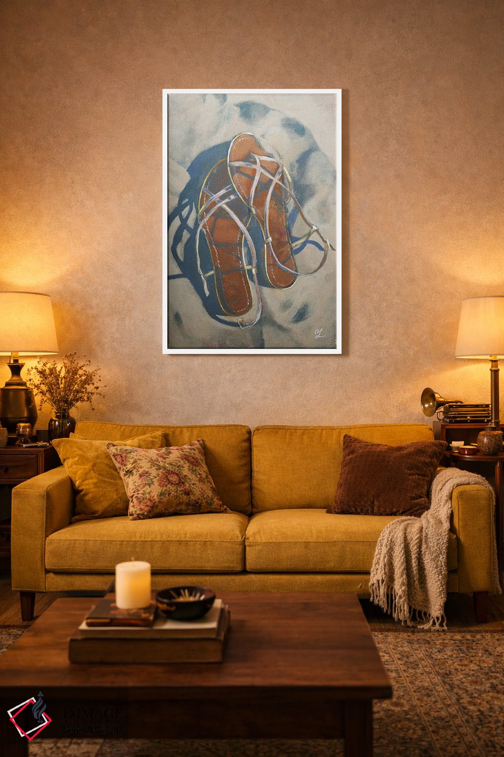 تابلو دکوراتیو رویاهای ساحلی اثر اولسیا ایزمایلووا - D2W