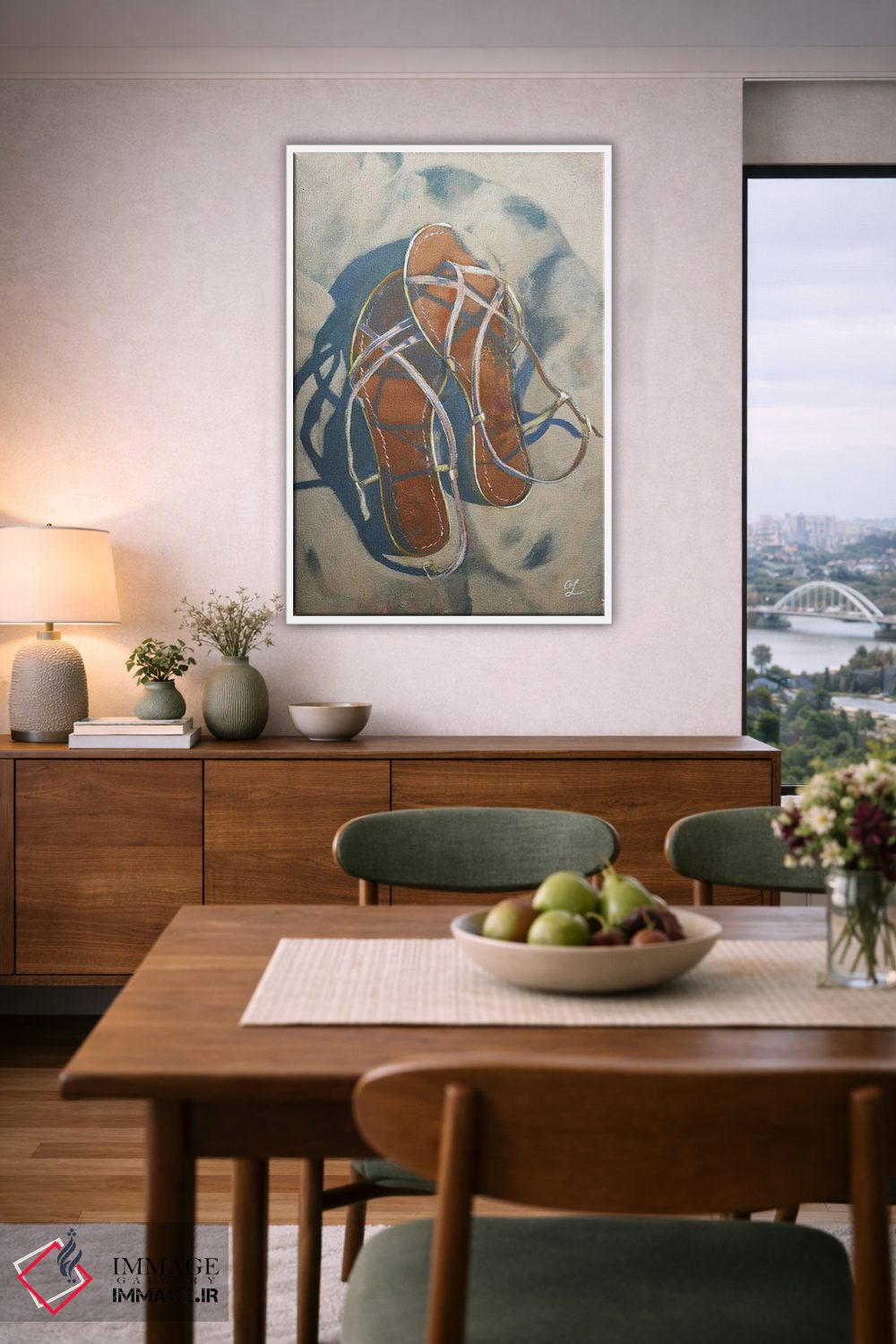 تابلو دکوراتیو رویاهای ساحلی اثر اولسیا ایزمایلووا - D6W