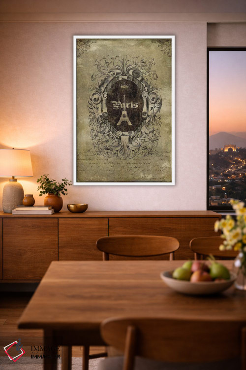 تابلو دکوراتیو پاریس کلاسیک II اثر اولیور جفریز - D1W