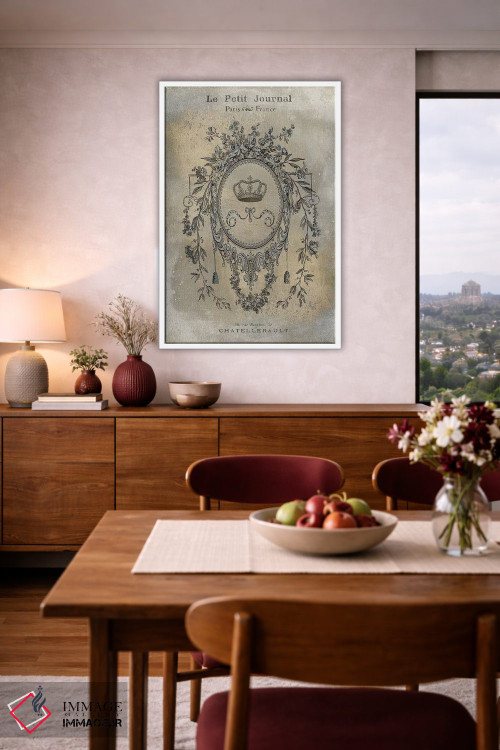 تابلو دکوراتیو روزنامه کوچک اثر اولیور جفریز - D2W