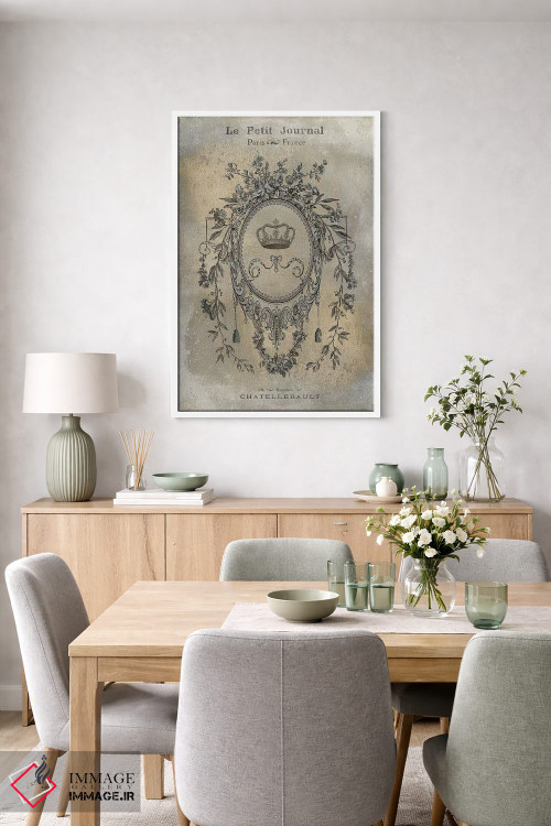 تابلو دکوراتیو روزنامه کوچک اثر اولیور جفریز - D4W