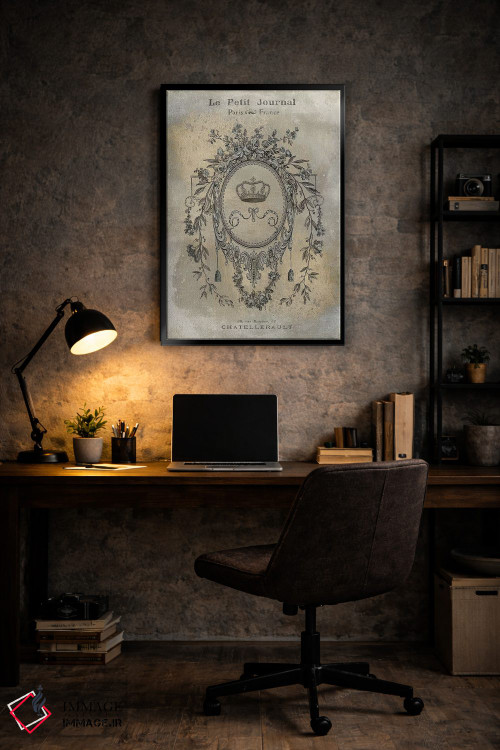 تابلو دکوراتیو روزنامه کوچک اثر اولیور جفریز - D6B