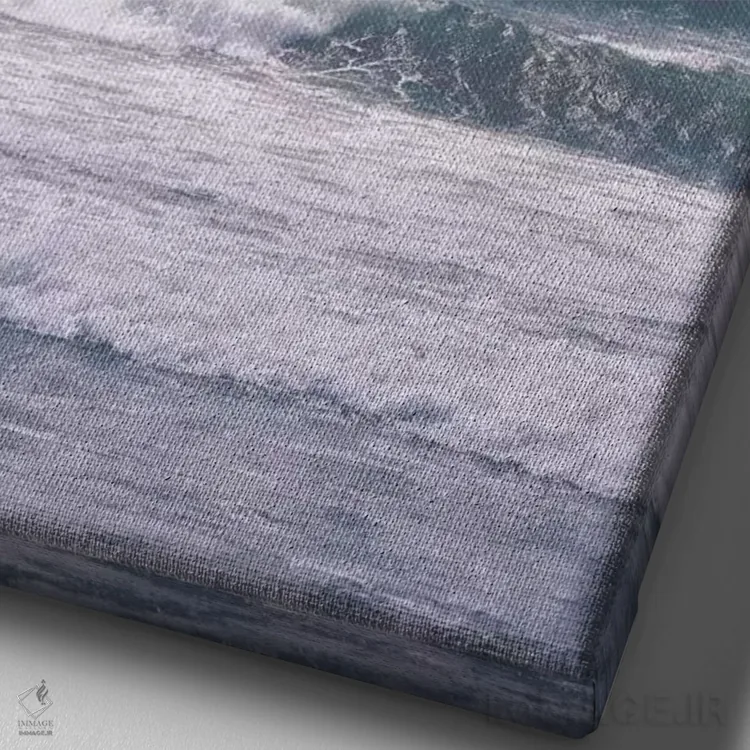 تابلو دکوراتیو نفس بکش اثر اولیویا جوی سنت کلر - نمای نزدیک بافت بوم