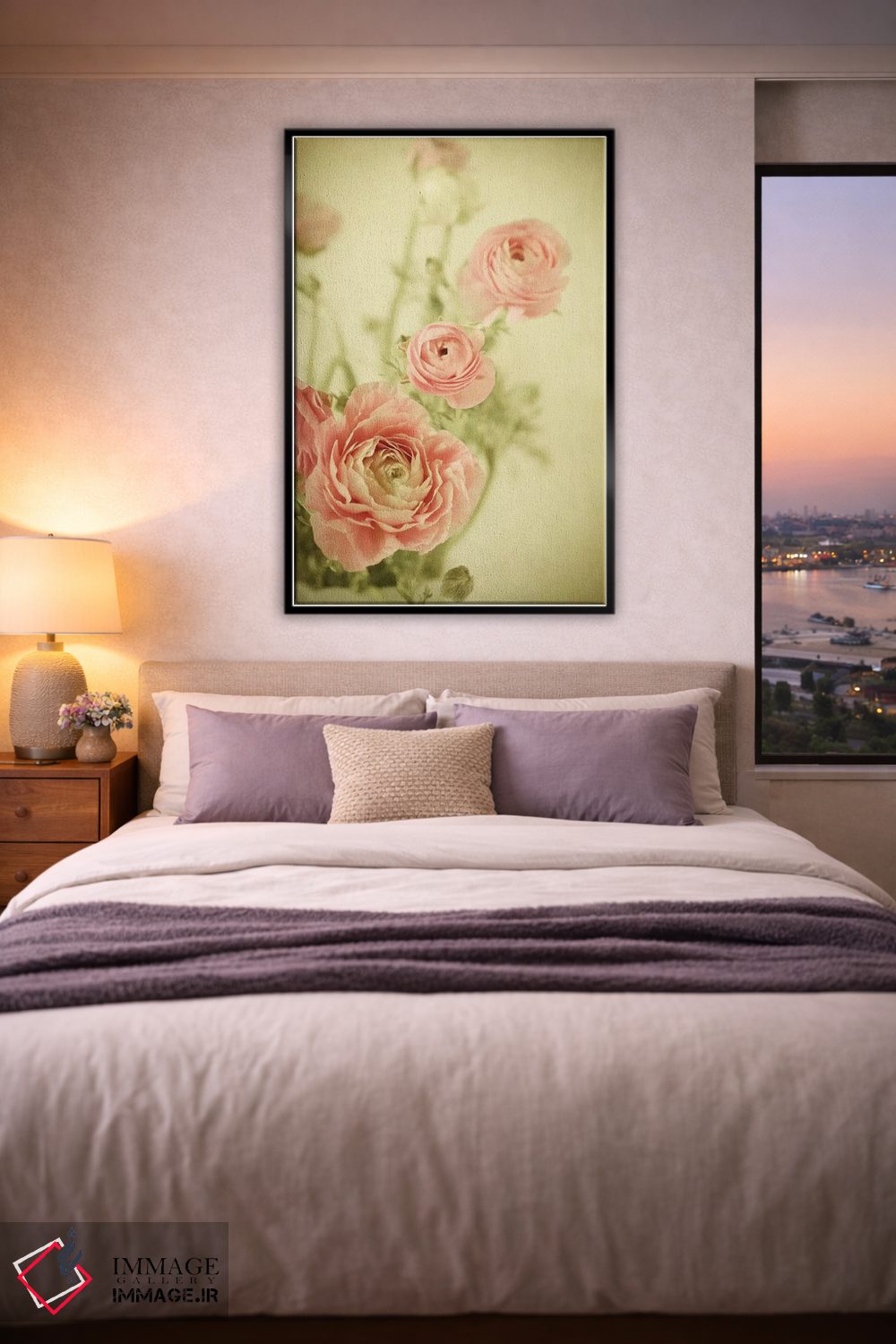 تابلو دکوراتیو کمی رمانتیک اثر اولیویا جوی سنت کلر - D5B