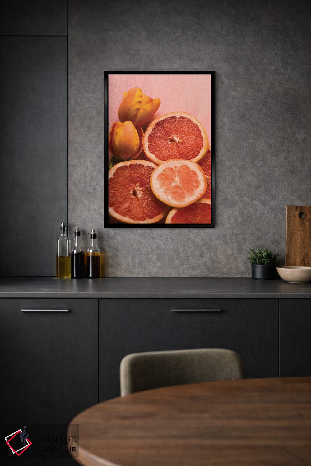 تابلو دکوراتیو مرکبات I اثر اولیویا جوی سنت کلر - D1B