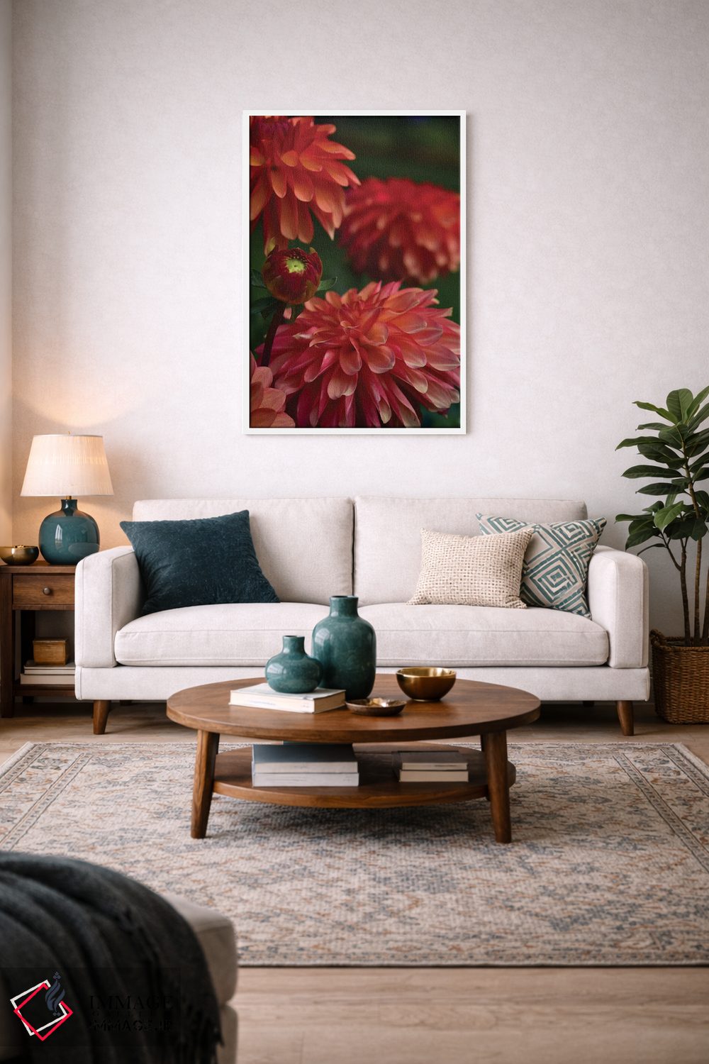 تابلو دکوراتیو کوکب اثر اولیویا جوی سنت کلر - D2W