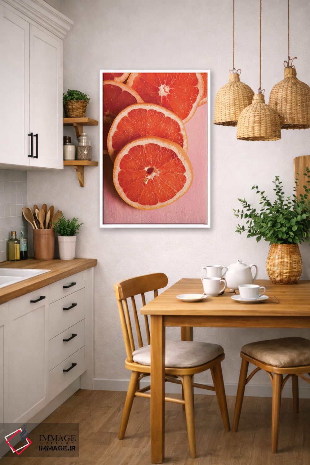 تابلو مینیمال مرکبات II اثر اولیویا جوی سنت کلر - D6W